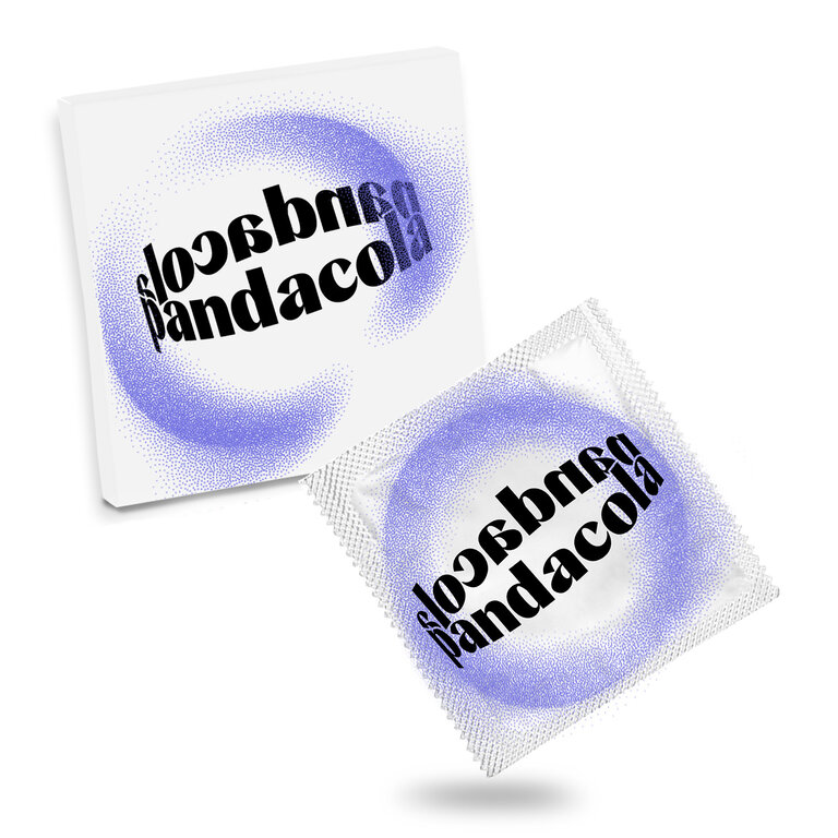 Un préservatif foil totalement personnalisable avec pochette | pandacolach - 3