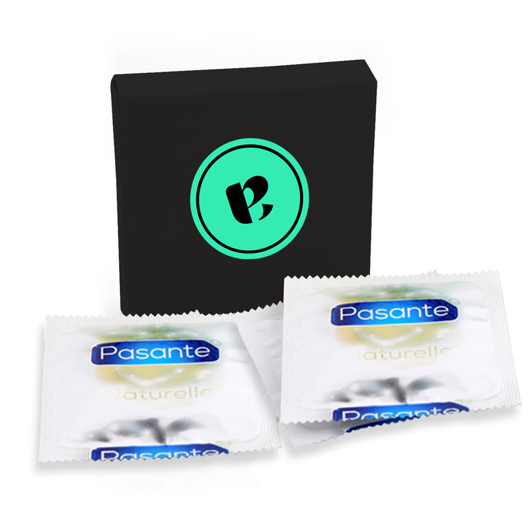 Pochette personnalisable 3 préservatifs Pasante® | pandacolach