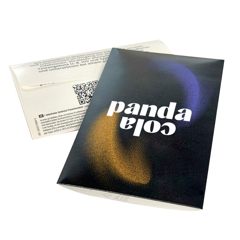 Pochette personnalisable préservatif féminin | pandacolach