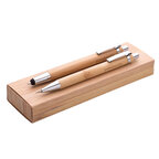 Parure de stylo/stylet et porte-mines en bambou set - Tural set | pandacola - thumb - 3