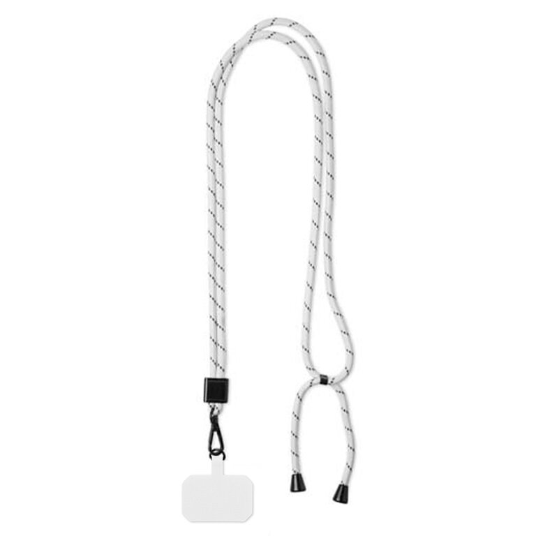 Tour de cou cordon personnalisé cordon MIX & MATCH avec porte-téléphone - Houla RPET | pandacolach
