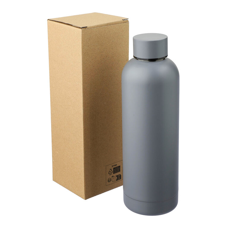 Gourde isotherme personnalisable en acier recyclé 500 ml - Kouma | pandacola - 3