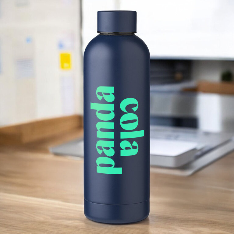 Gourde isotherme personnalisable en acier recyclé 500 ml - Kouma | pandacolach