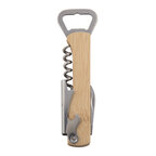 Couteau sommelier personnalisable avec détail bambou - Tourni | pandacolach - thumb