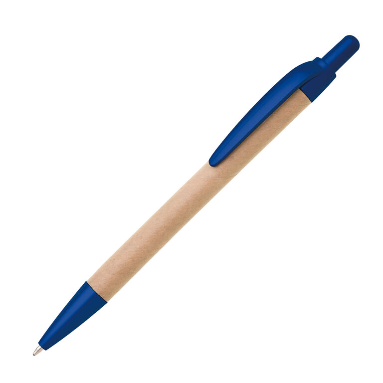 Stylo à bille en papier recyclé à personnaliser metalic - Viron metalic | pandacola