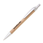 Stylo à bille en papier recyclé à personnaliser metalic - Viron metalic | pandacolach - thumb - 3