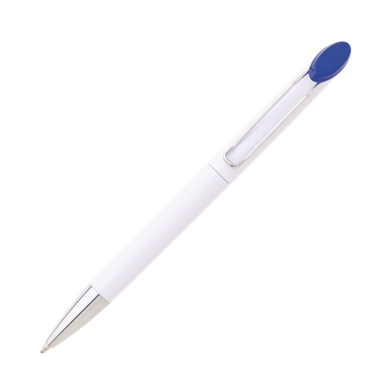 Stylo à bille promotionnel avec haut du clip de couleur - Verena | pandacola