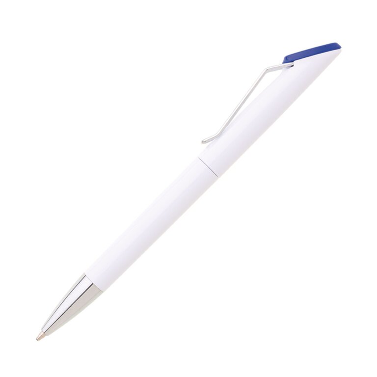 Stylo à bille promotionnel avec haut du clip de couleur - Verena | pandacola - 1