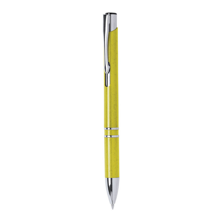 Stylo personnalisable en paille de blé - Ivanu Green | pandacolach