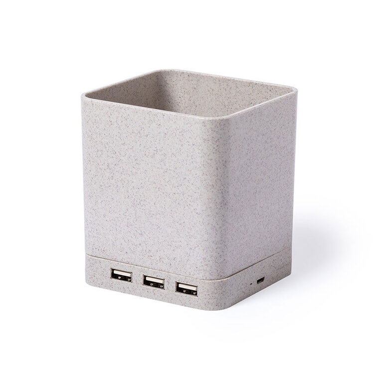 Pot à crayons personnalisable avec chargeur - Usfala | pandacolach