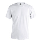 Tee-shirt blanc personnalisable mixte en coton - Nayi 130G | pandacolach - thumb - 1