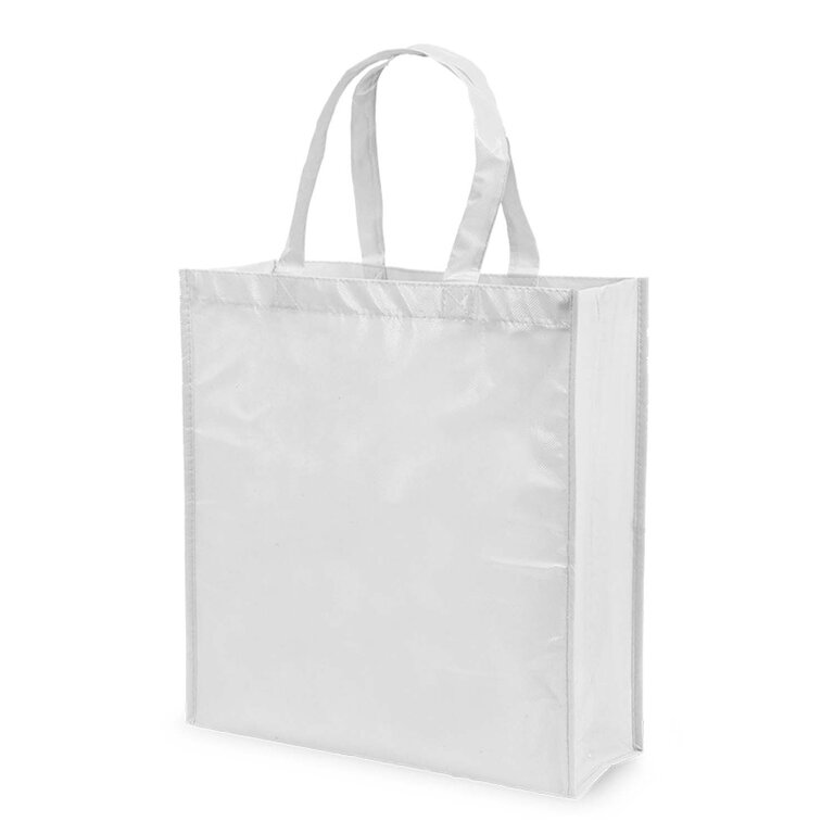 Cabas personnalisable en non tissé lamine brillant - Villa | pandacolach