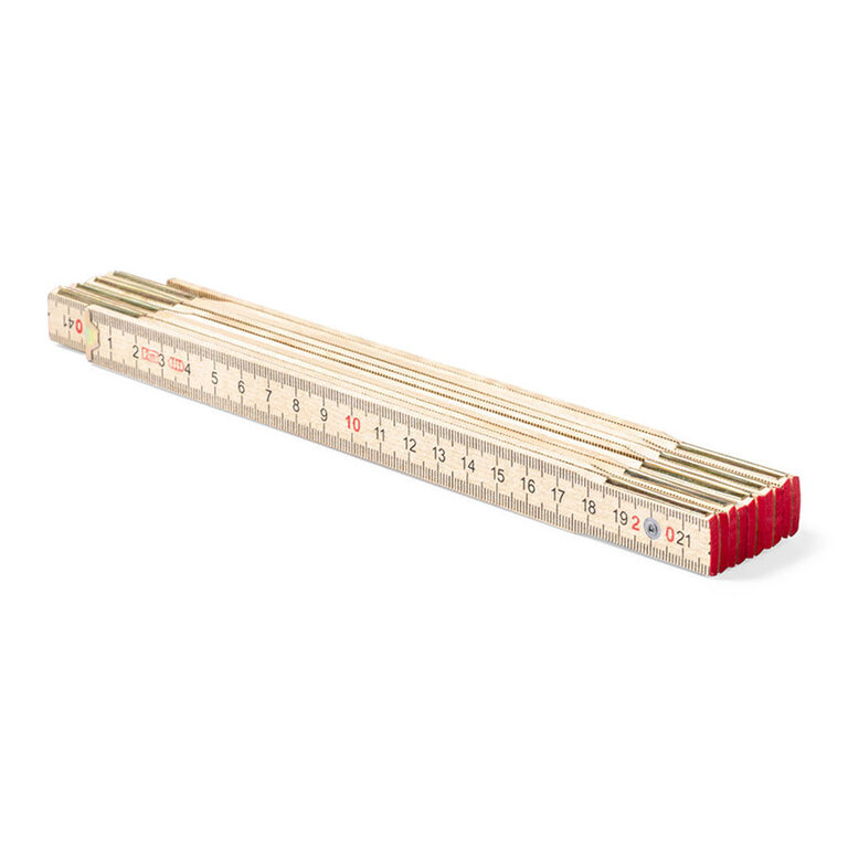 Mètre pliant personnalisable en bois - Minesuri 2M | pandacola