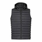 Bodywarmer personnalisable à capuche rpet - Sanbil | pandacola - thumb - 1