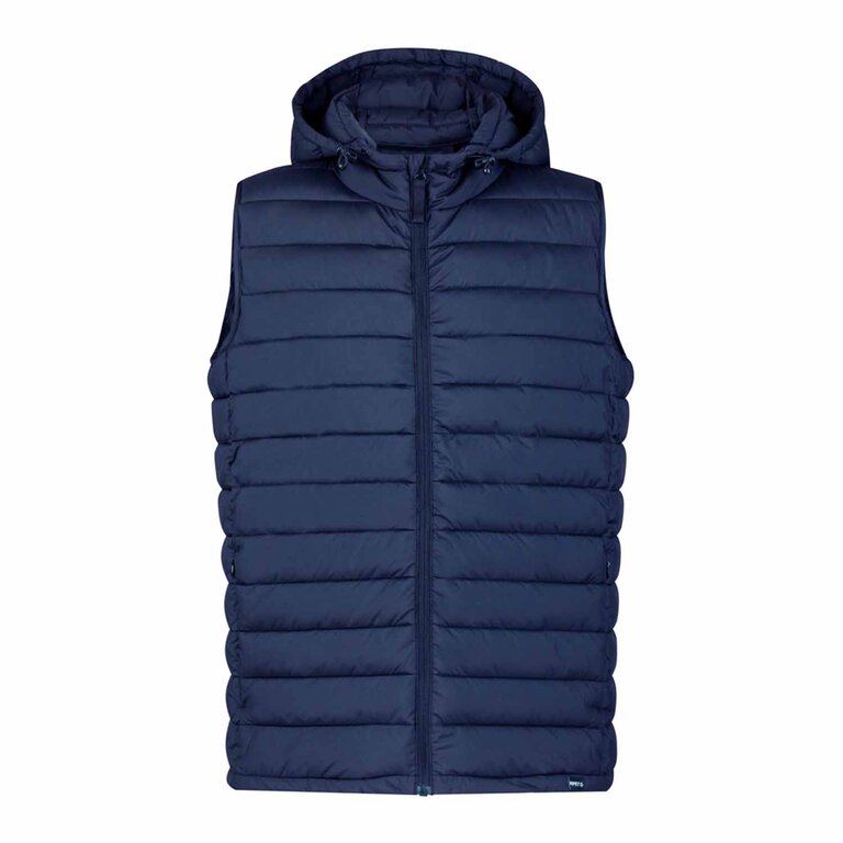 Bodywarmer personnalisable à capuche rpet - Sanbil | pandacolach