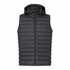 Bodywarmer personnalisable à capuche rpet - Sanbil | pandacolach - thumb - 1