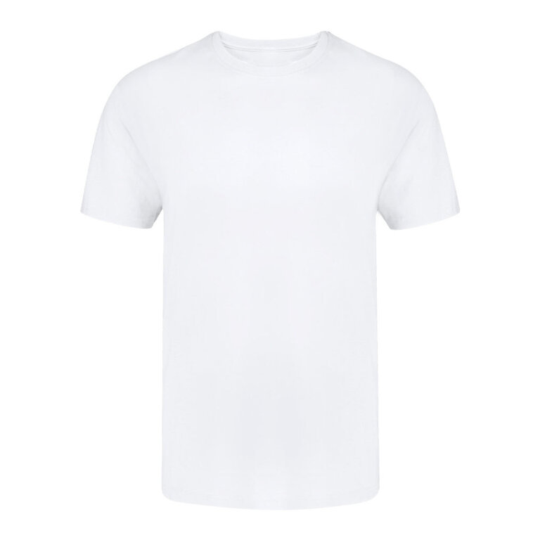 Tee-shirt blanc personnalisable mixte en coton - Nayi 160G | pandacolach