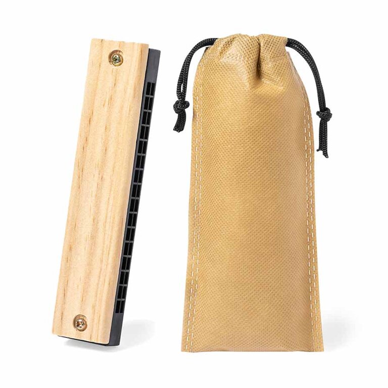 Harmonica personnalisable en bois - Harme | pandacolach