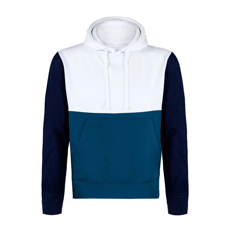 Sweat personnalisable mixte tricolore en coton 280 gr/m² - Triag | pandacola