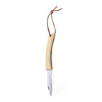 Couteau pliable personnalisable en bambou - Sulta | pandacolach - thumb - 1