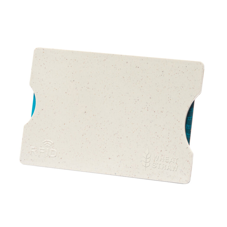 Étui pour carte personnalisé rigide anti-rfid - Doju Straw | pandacola