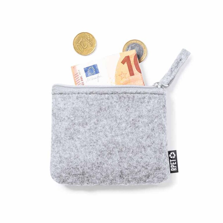 Porte-monnaie personnalisable en rPET - Reddi | pandacolach