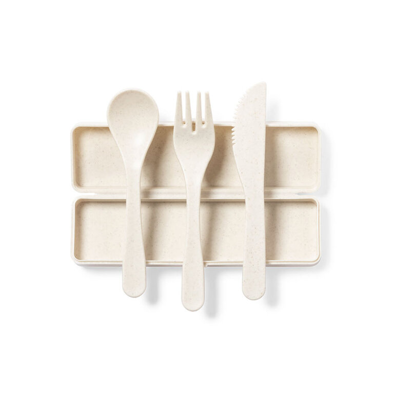 Set de couverts publicitaires en PP - Coupa | pandacolach