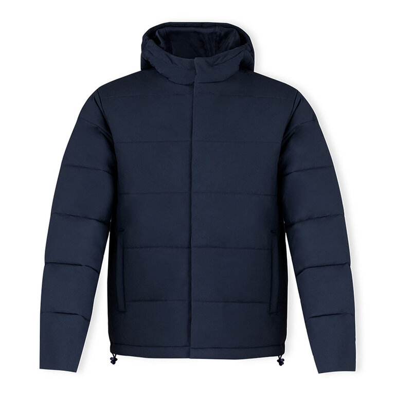 Doudoune publicitaire mixte à capuche - Obirin | pandacolach