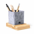 Pot à crayons feutrine rPET personnalisable - Uffici | pandacolach - thumb - 1