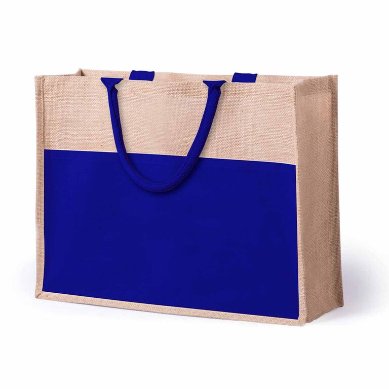 Sac en jute et coton personnalisable - Fiero | pandacolach