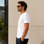 Tee-shirt sport personnalisable unisexe en polyester rPET 135 gr/m² - Halair rPET | pandacola - thumb - 2