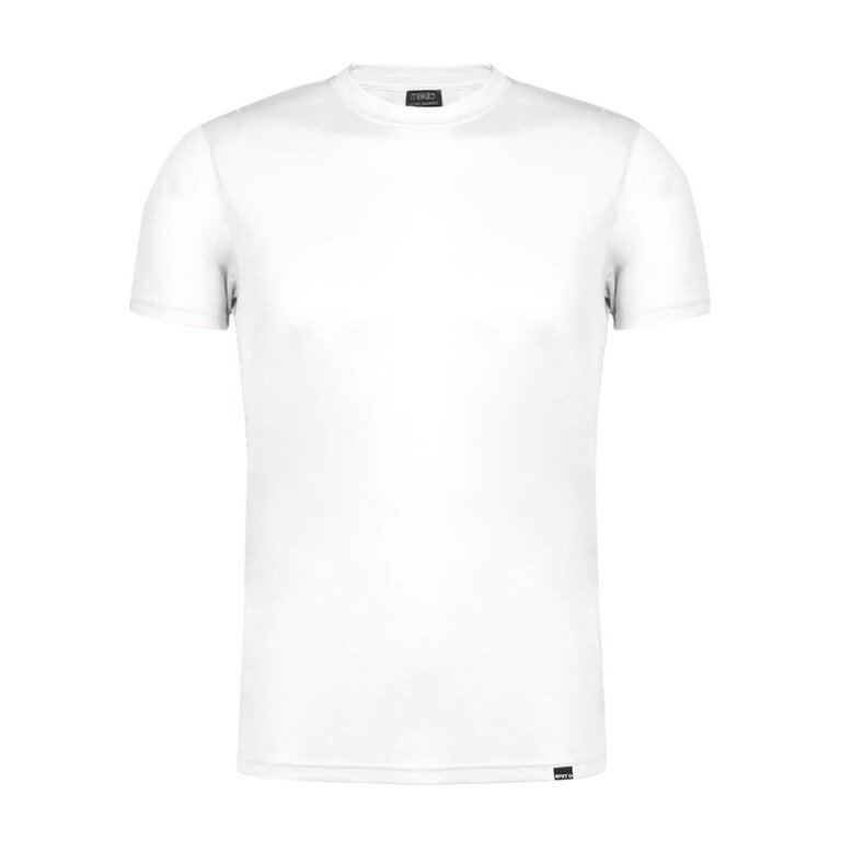 Tee-shirt sport personnalisable mixte en polyester rPET 135 gr/m² - Brif rPET | pandacola