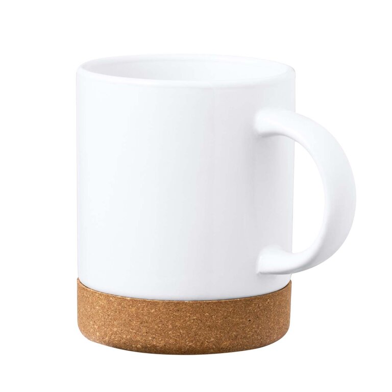 Mug céramique et liège personnalisable en sublimation 350 ml - Starta | pandacola