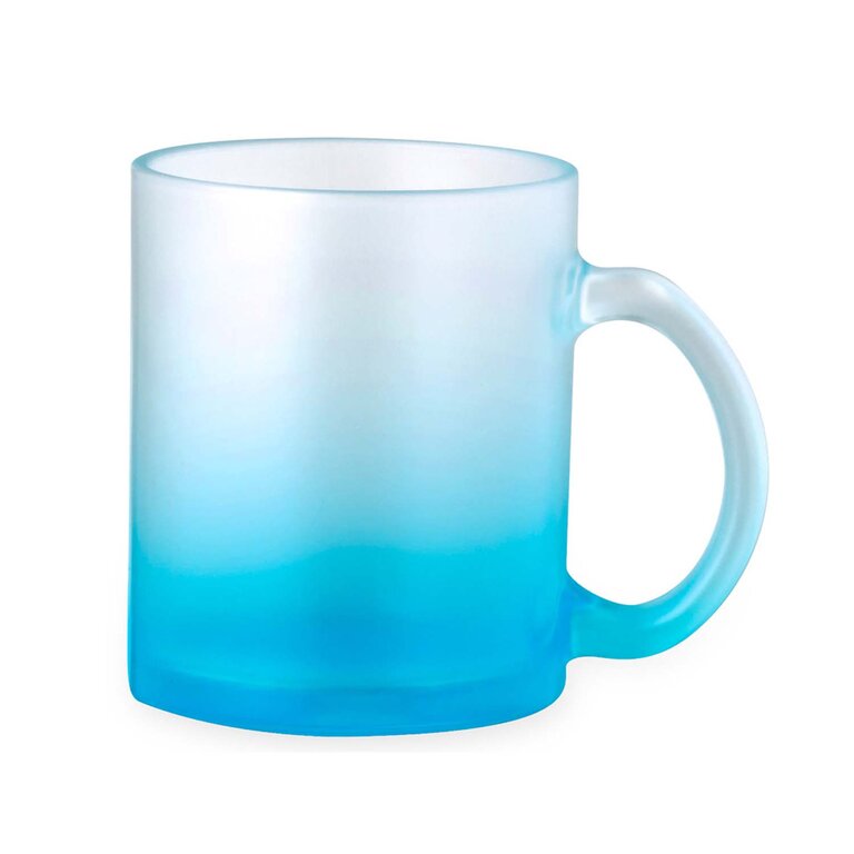 Mug en verre translucide personnalisable en sublimation 350 ml - Macio | pandacolach