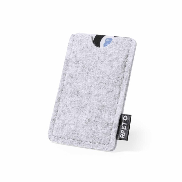 Porte-cartes personnalisable en feutrine rPET- Redda | pandacolach