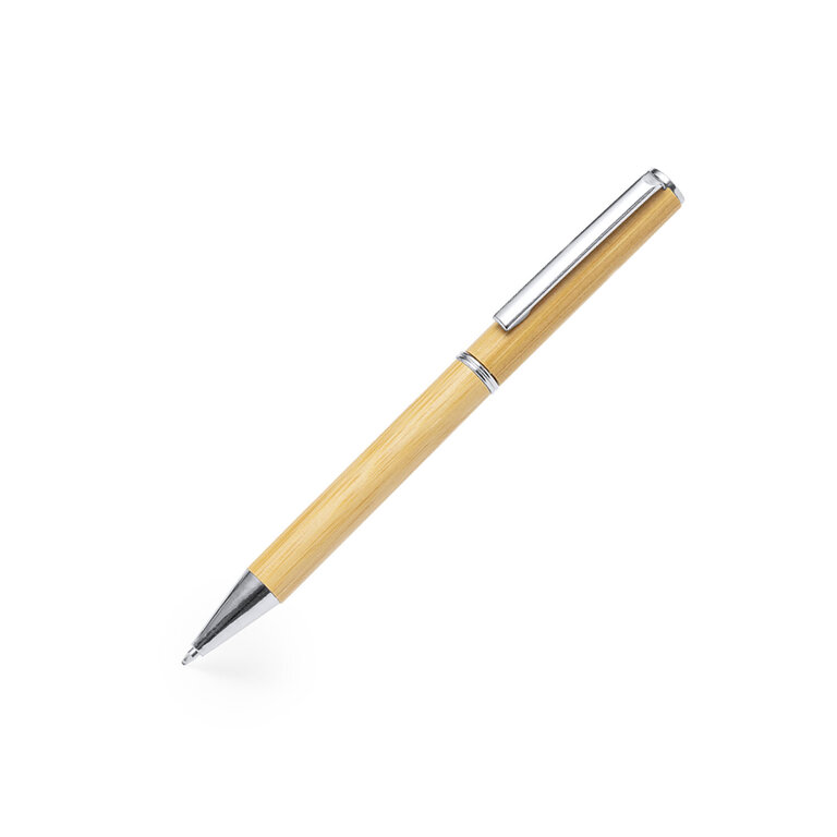 Stylo twist personnalisable en bambou - Pluta Bambou | pandacolach