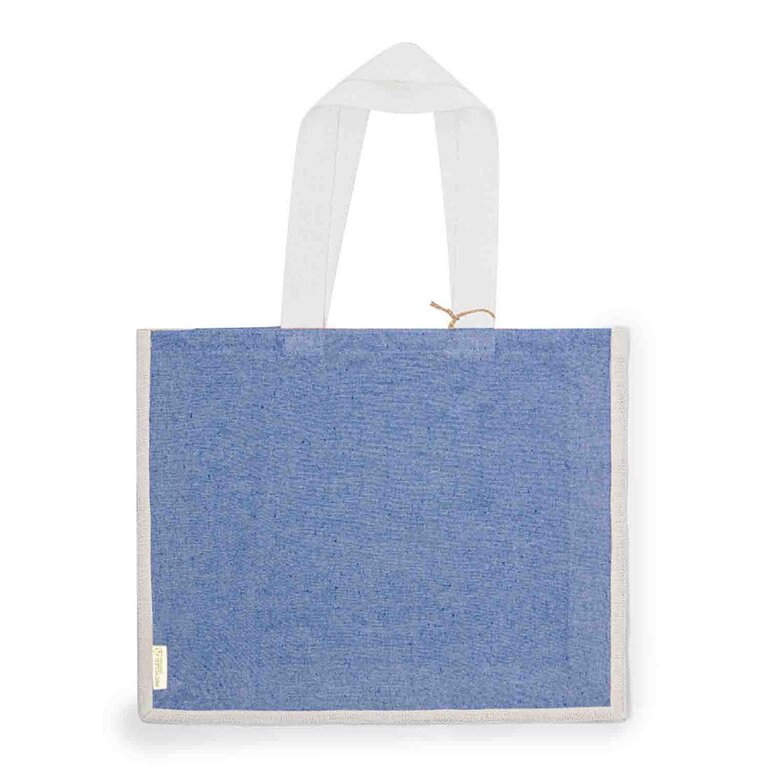 Cabas personnalisable en jute et coton recyclé - Laimi | pandacolach