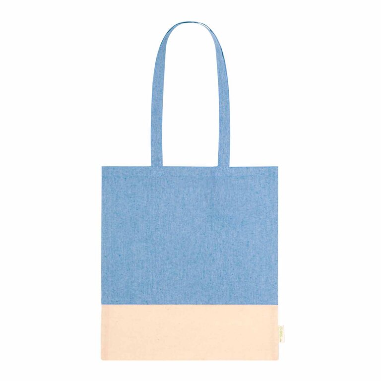 Sac shopping personnalisable en coton recyclé 120 gr/m² - Forcula | pandacolach
