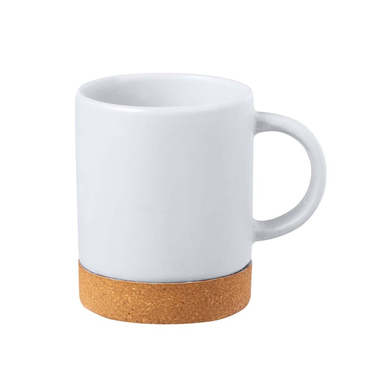 Mug personnalisable en ceramique et liege 350 ml - Marlini | pandacolach