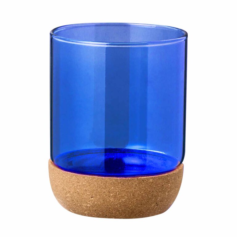 Verre personnalisable avec base liège 450 ml - Merlana | pandacolach