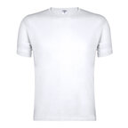 Tee-shirt personnalisable mixte blanc en coton - Nayi 180G | pandacola - thumb - 1