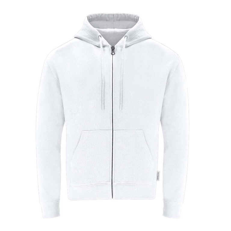 Sweat zippé personnalisable mixte en coton biologique 280 gr/m² - Moralia Bio | pandacola