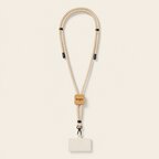 Cordon tour de cou personnalisable avec porte-telephone - Noras Coton | pandacola - thumb
