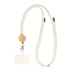 Cordon tour de cou personnalisable avec porte-telephone - Noras Coton | pandacola - thumb - 3