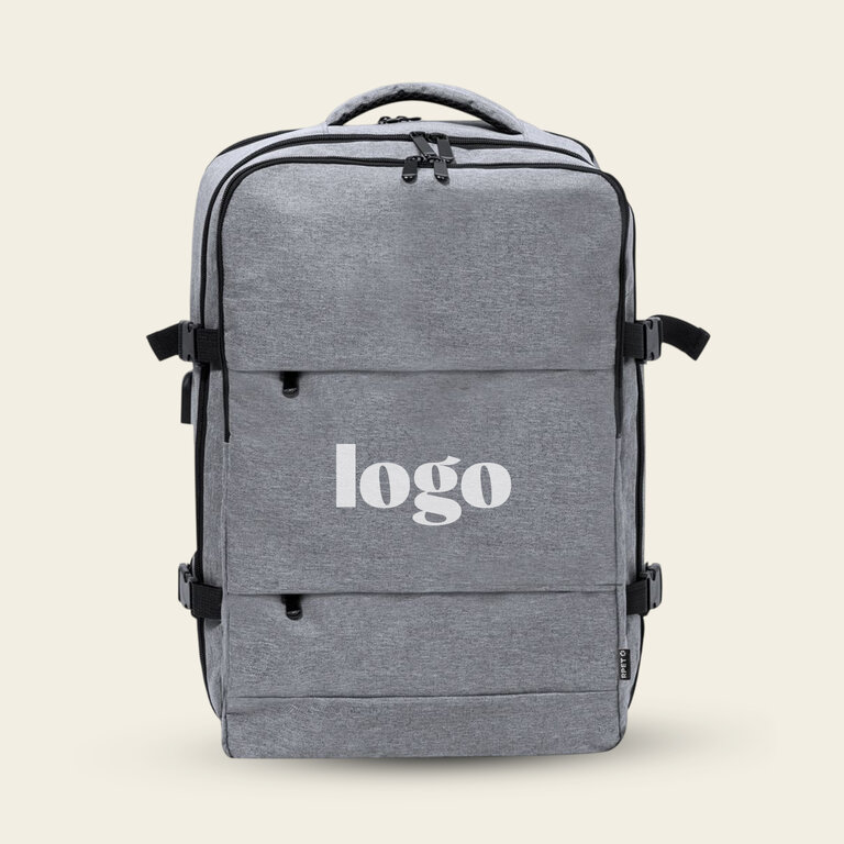 Sac à dos cabine multifonction personnalisable en RPET - Lilak | pandacola