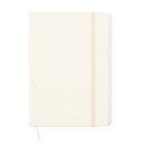 Carnet A5 rigide personnalisable en carton recyclé 200 pages vierges - Laurent | pandacola - thumb