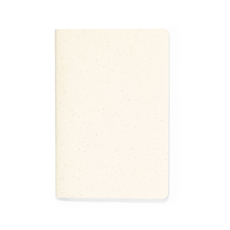 Carnet A5 souple personnalisable en carton recyclé 120 pages lignées - Laurent | pandacolach