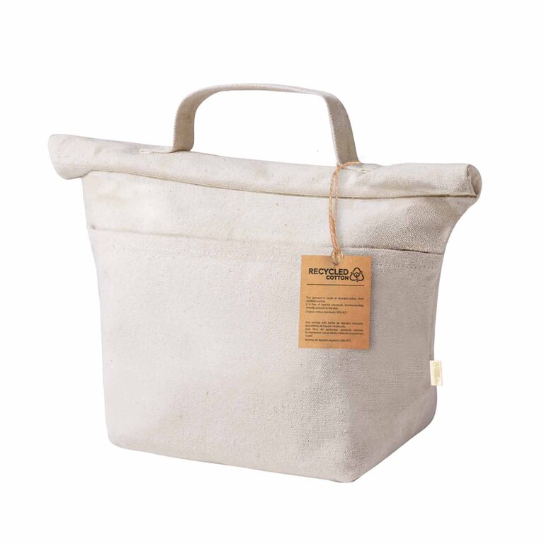 Lunchbag personnalisable isotherme en coton recyclé - Krya | pandacolach