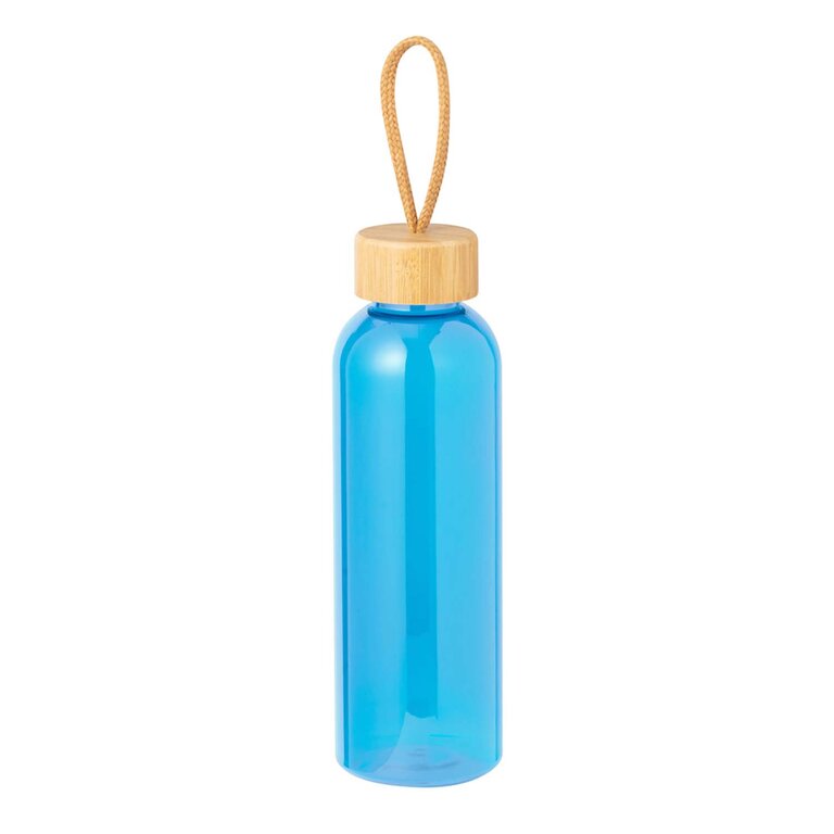 Bouteille personnalisable avec bouchon en bambou 650 ml - Hasouaf Rpet | pandacolach