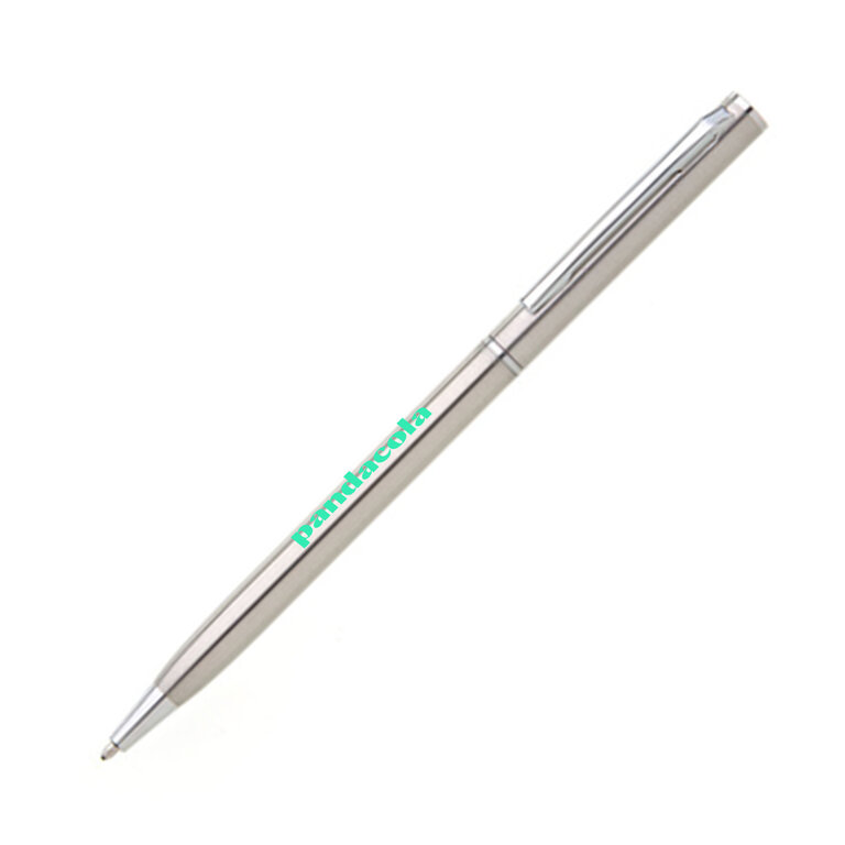 Stylo personnalisable en métal  - Piaza steel | pandacolach